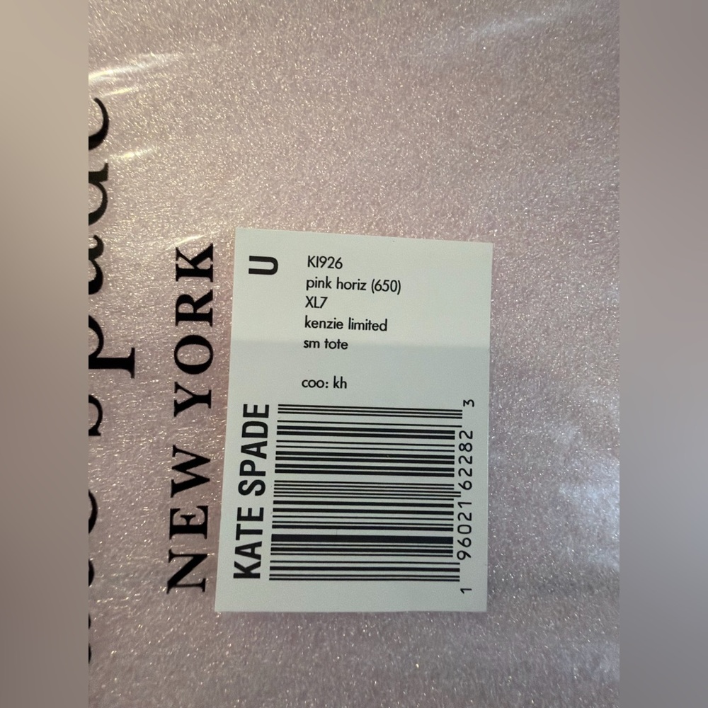 Kate Spade Kenzie Limited Edition Small Tote Pink Horizon - Picture 7 of 11